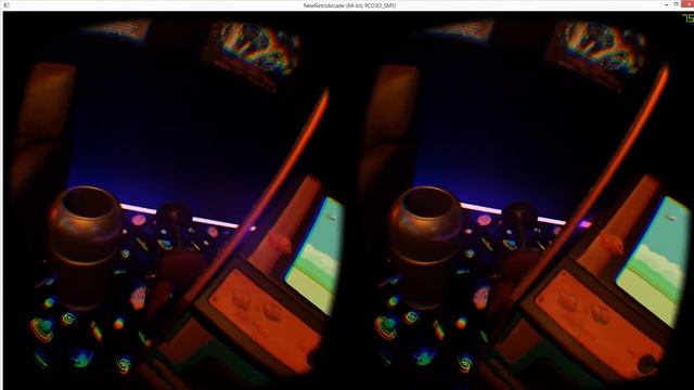 Retro Aracade on Oculus Rift DK2
