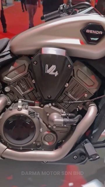 BENDA DARK FLAG 500 Engine V4  #benda #darkflag500 #mforce #newlaunch #fyp #darmamotor