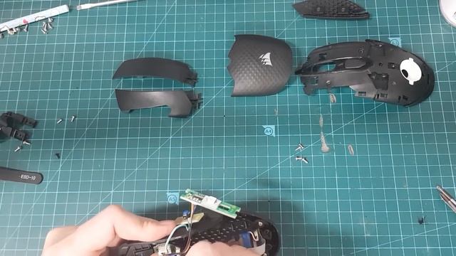 CORSAIR DARK CORE RGB se FULL Teardown / disassembly