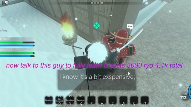 Blood Samurai 2 "New Sukurōru Technique Location"