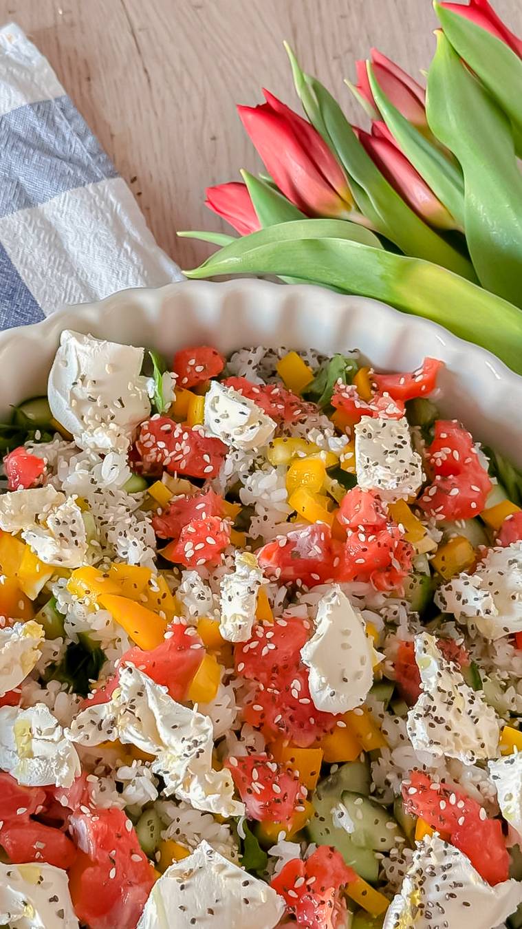 Салат Светофор. Супер-ленивые НЕ роллы за 10 минут. Вкусно и полезно