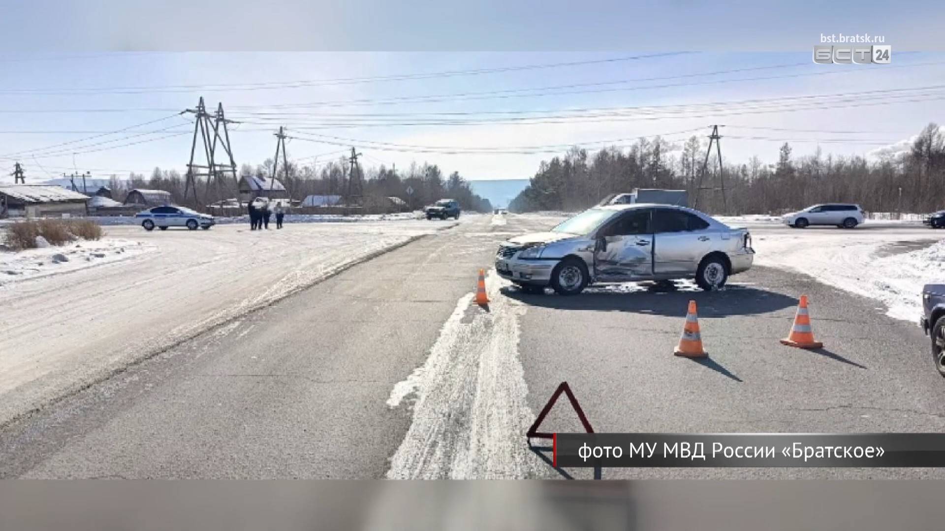 27 ДТП произошло в Братске и районе за прошедшую неделю