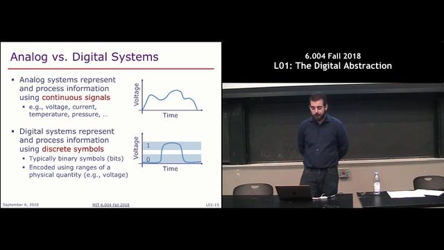 MIT 6.004 L01: The Digital Abstraction