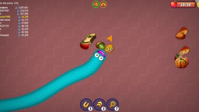 zombie blue breed worm 🐛🐛. #wormszone #snakegame #gameplay #noobbabyplayer #goviral