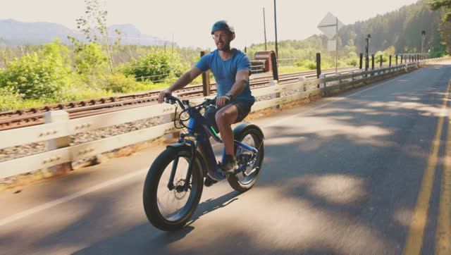 Электровелосипед на толстых шинах OKAI EB50 Ranger