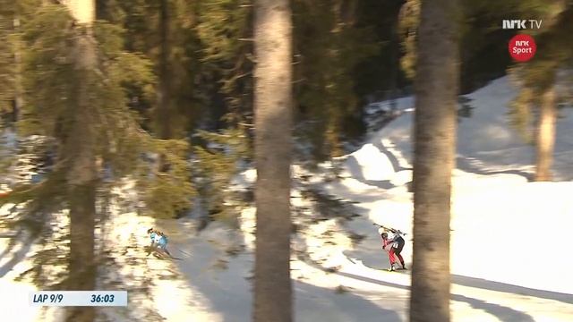 Biathlon World Championship 2021, single mix relay (Norwegian commentary)