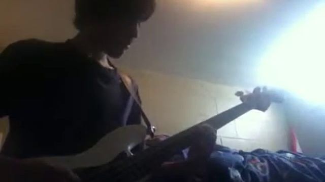 As blood run black - my fears has become a phobia bass cover