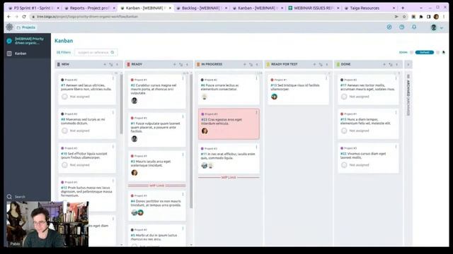 5 different setups for agile projects: Priority driven organic workflow
