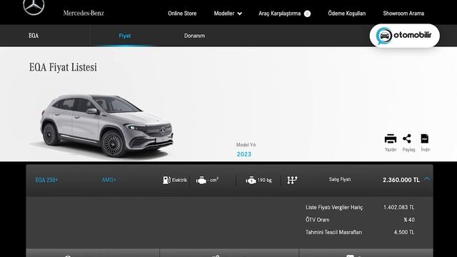 Vergisiz Mercedes Fiyatları 2023 | En Uygun Mercedes Modelleri