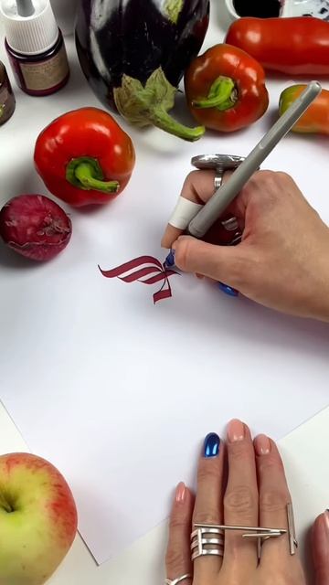 Каллиграфия- буква «А» #готика#каллиграфия #parallelpen (1)