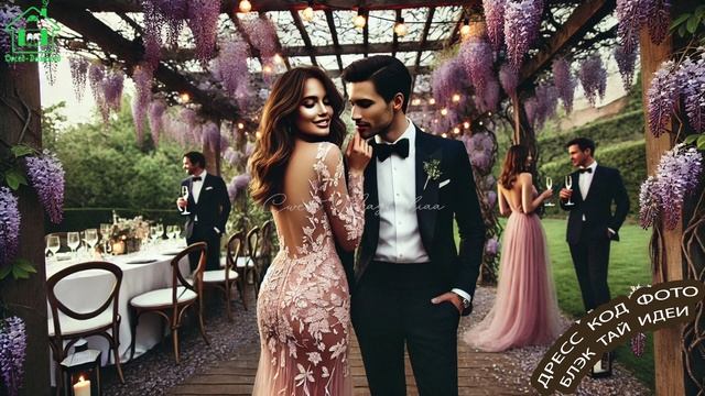 Дресс код Блэк Тай фото как одеться на свадьбу и торжество (30)