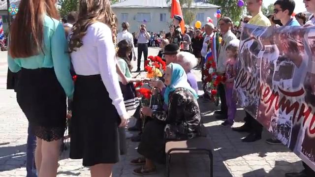 2016-05-09 Парад Победы с. Починки , 9 мая 2016 год