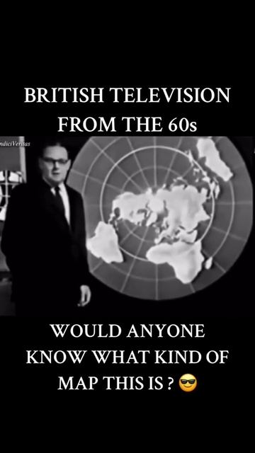 Ничего необычного❗️просто на британском ТВ в 60х показывали карту ПЛОСКОЙ ЗЕМЛИ🔮❗️