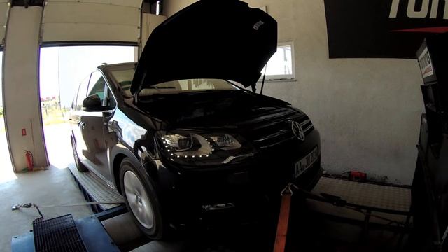 VW Touran 2.0 TDI stage 1 tuned @ 172ps