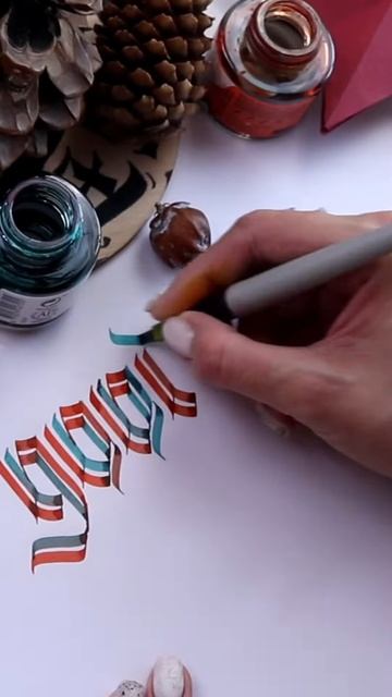 #shortvideo #рисование #обучение #онлайнобучение #скетчинг #буквы #каллиграфия #акварель #портрет (1