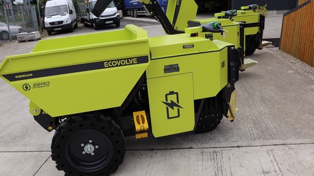 Ecovolve Battery Powered High Tip Electric Dumpers