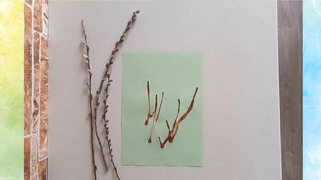 Мастер-класс "Рисуем вербу"