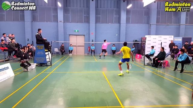 They play the badminton like playing chess. Good Sense.