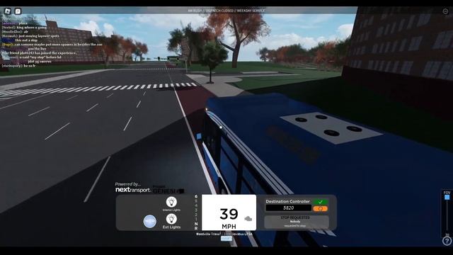 WTA Roblox: 2018 Nova LFSA 5501 W82SBS Palisades Park --------➤ Meredith Plaza