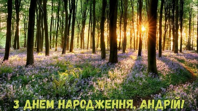 З Днем народження, Андрій! (Природа)