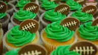 Football Cupcakes