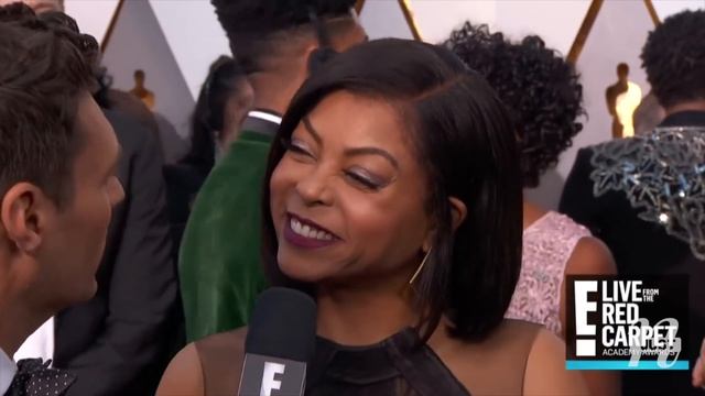 Did Taraji P. Henson SHADE Ryan Seacrest At The Oscars?