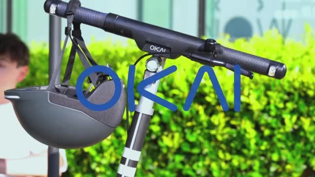 Электросамокат OKAI ES40 NEON Ultra с полной подвеской
