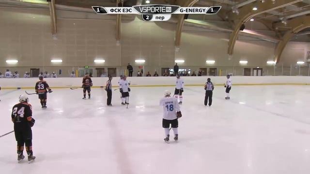 Турниру по хоккею с шайбой среди компаний ТЭК.  ФСК ЕЭС -  G-Energy (Тренировочная арена)