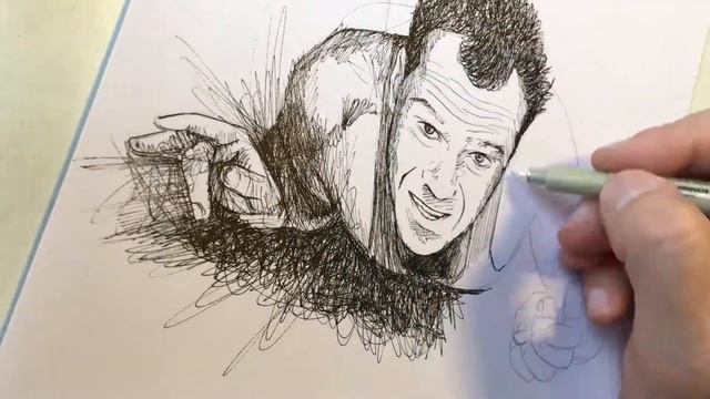 John McClane Doodle