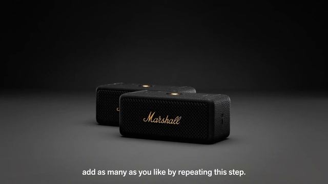 How To Use Stack Mode On Your Marshall Emberton II Portable Speaker