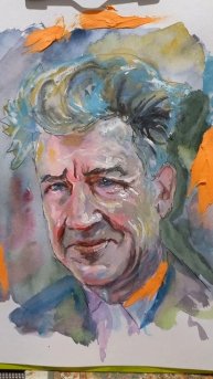 Дэвид Линч. Акварель