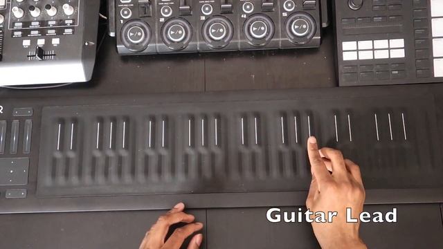 VERY FIRST TIME PLAYING THE ROLI SEABOARD!