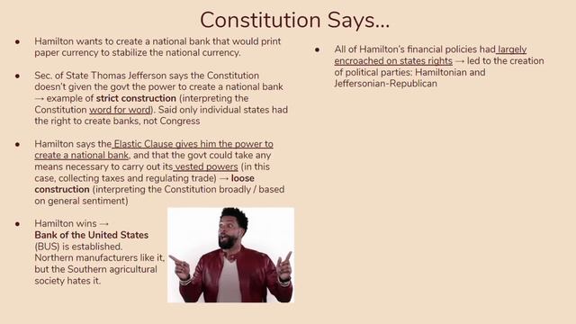 APUSH Chapter 10: Launching the Ship of State - American Pageant
