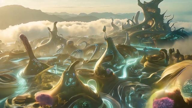 Explore the Alien City of the Future Stunning and Unforgettable!