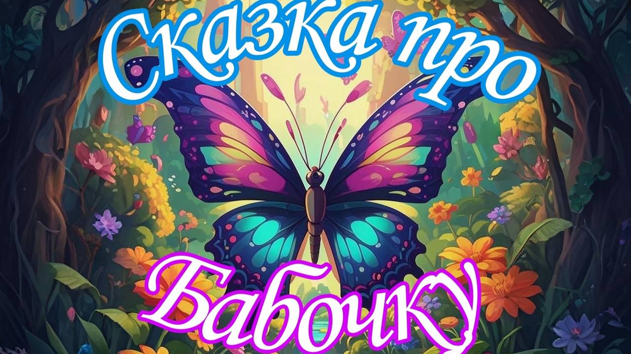 СКАЗКА ПРО БАБОЧКУ. Автор и исполнитель Ярославцева В.