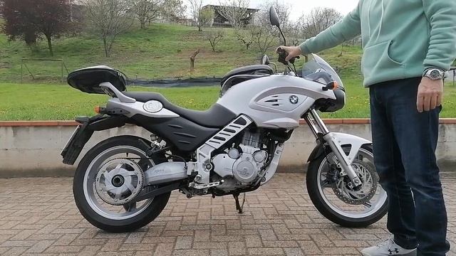 BMW F650CS Scarver il suono motore Rotax BMW