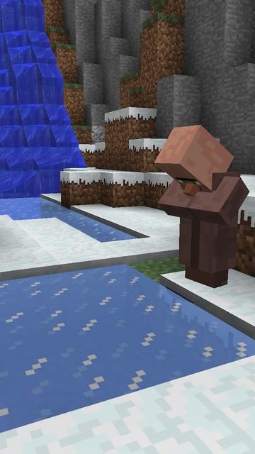Ice Crack Surprise But Its Minecraft 😂🧊