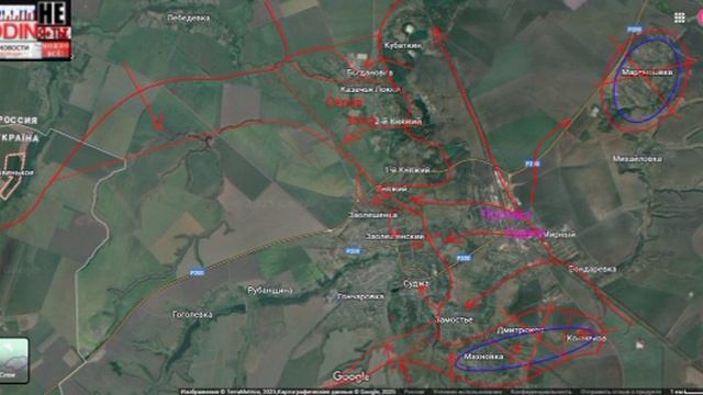 ⚡🇷🇺Курское направление на 15.00: агония гарнизона ВСУ в Судже...Штурм с трёх сторон