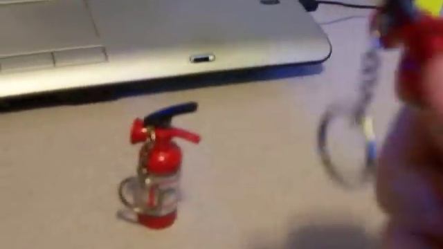 Mini Fire Extinguisher Style Butane Lighter