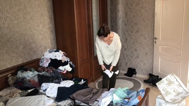 РАСХЛАМЛЕНИЕ 2020 / ЗАЧИСТКА ГАРДЕРОБА С ПРИМЕРКАМИ / УБОРКА СПАЛЬНИ /МОТИВАЦИЯ НА ЧИСТОТУ И ПОРЯДО