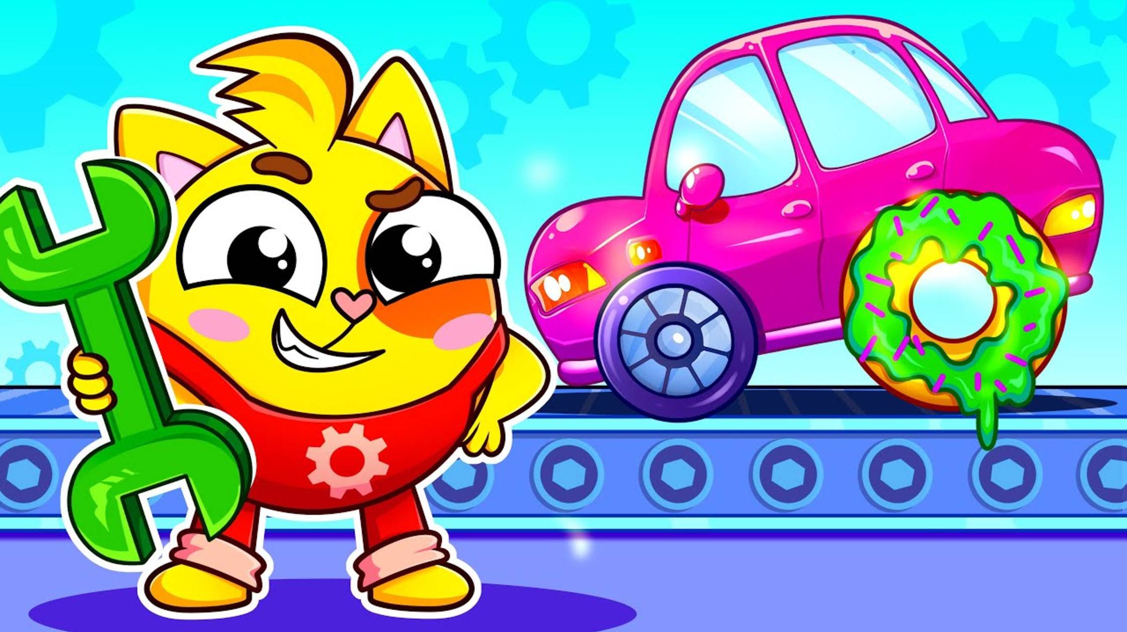 Baby Zoo | Песни для малышей | Веселая песня про машинку