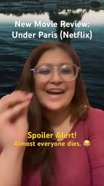 Sharks under Paris is wild. #shark #paris #movie #review #funny #lol #comedy #netflix #funnyvideo