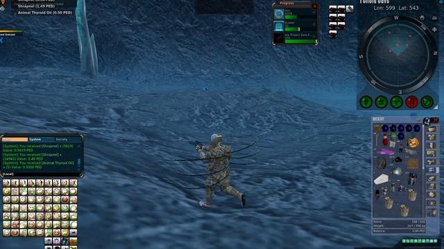 Entropia Universe Calyspo Get The Crystal (Feff Cave) No Global 2023-03-30