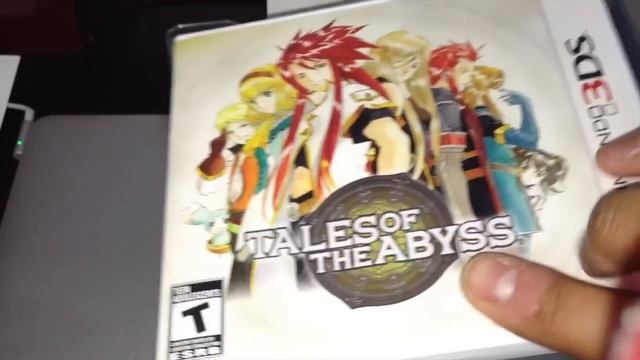 Tales of the Abyss Unboxing- Nintendo 3DS.