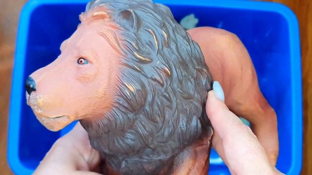 Игруши - Тигр, медведь, слон, свинья, корова, лошадь! Изучение названий и звуков животных