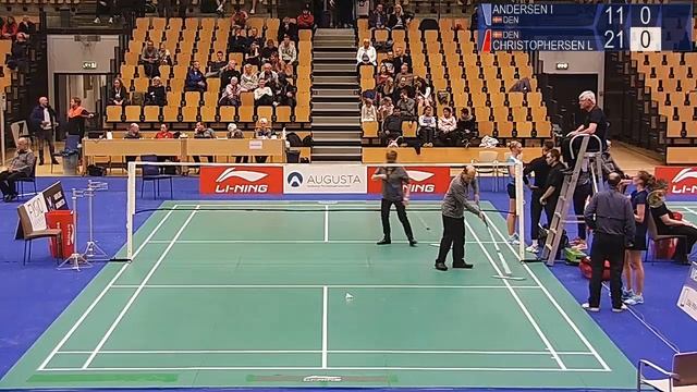 Irina Amalie Andersen vs Line Christophersen (WS, R16) - Denmark Challenge 2019