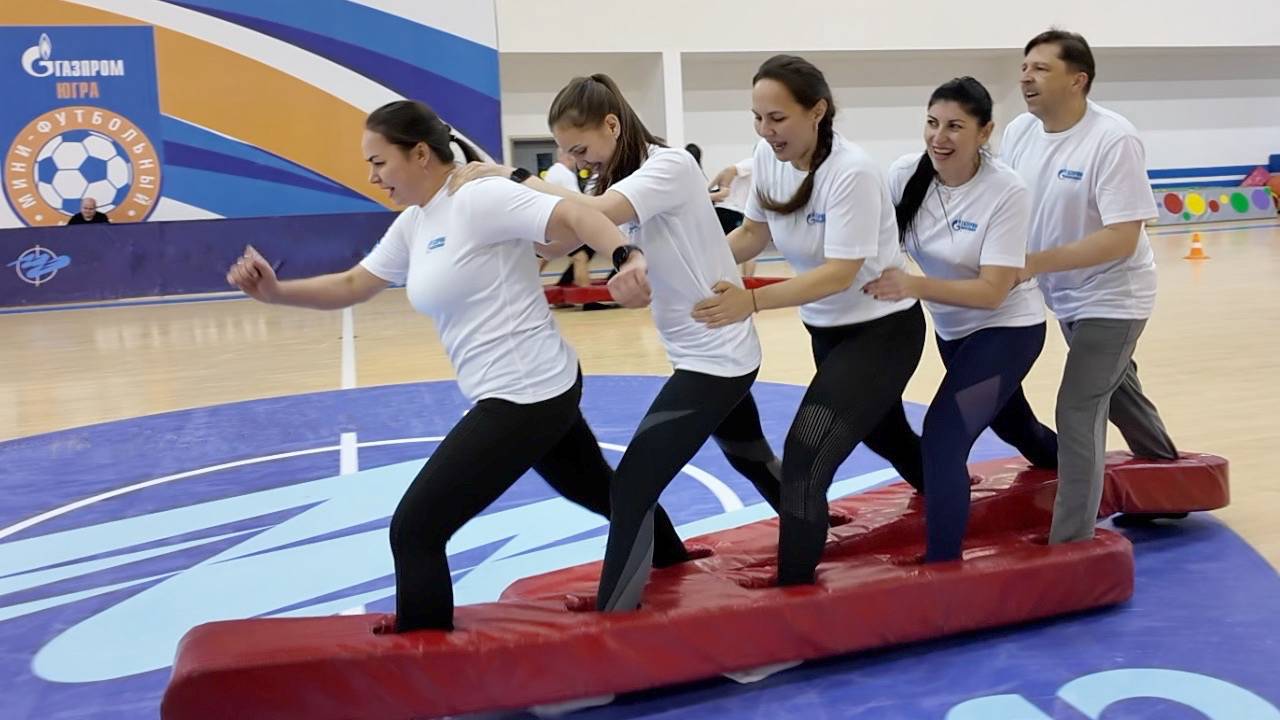 На спорте