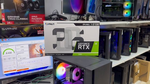 58000₽, Ryzen5 5500, 16Gb, ssd 512Gb, RTX 3060 12Gb, 700W