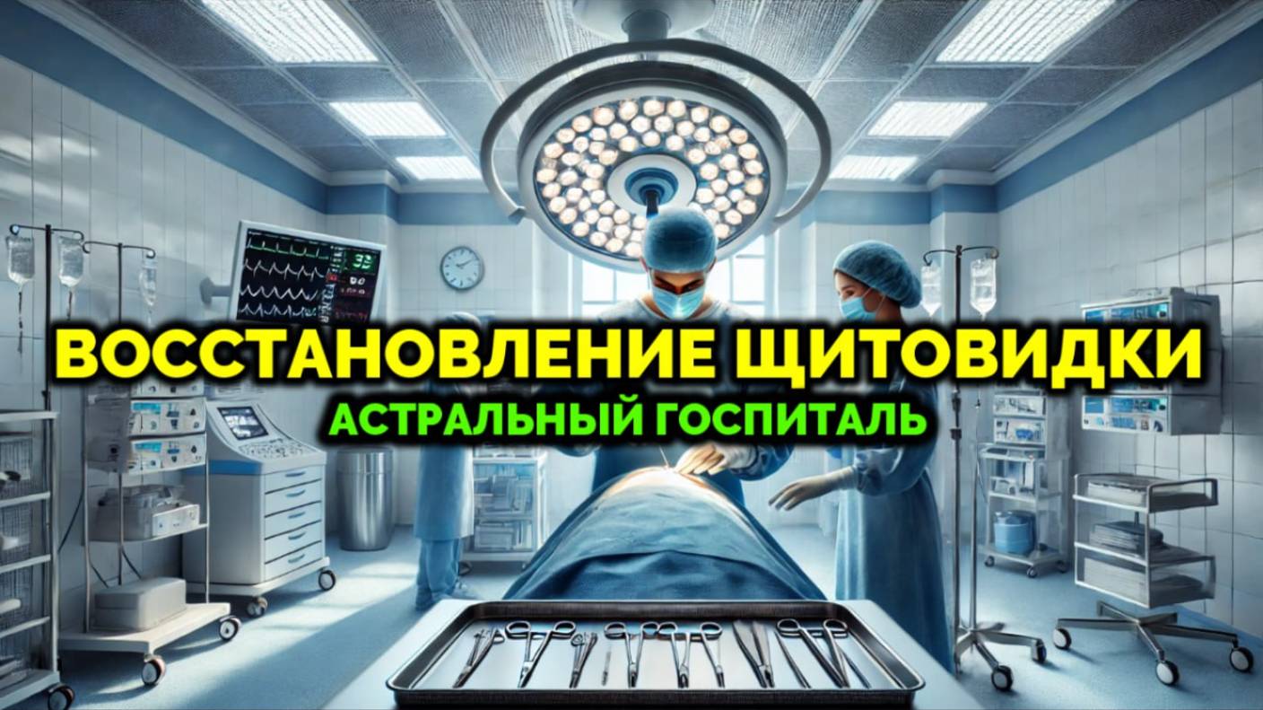 ВОССТАНОВЛЕНИЕ ЩИТОВИДКИ: АСТРАЛЬНЫЙ ГОСПИТАЛЬ