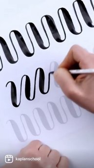 Каллиграфия для детей 6+ #каллиграфия #обучениедетей #дети